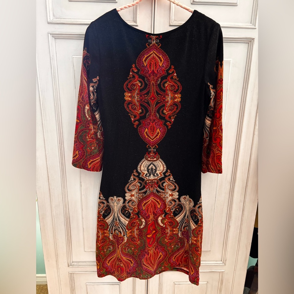 Warm and cozy fall inspired dress